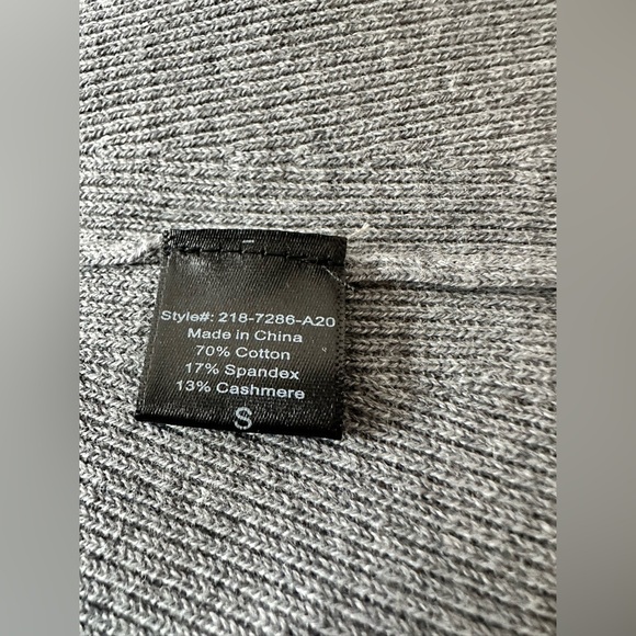 Sleeveless Cotton/Cashmere Blend Midi Sweater Dress - Picture 6 of 7